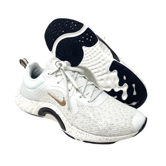Nike RENEW IN SEASON TR 11 PRM Canvas Grey White Women Sneakers DA8309 100 - Picture 3 of 14